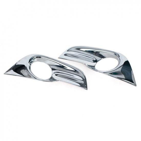 For Nissan Altima 2013-2015 Chrome Front Fog Light Lamp Trim Cover