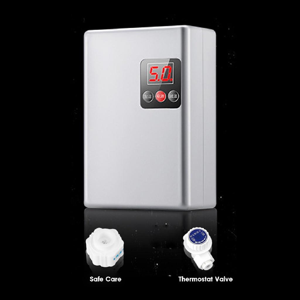 

3800 Вт 220 В Душевой Проточный Водонагреватель Без Бака Электрический Нагрев Моментальная Горячая Вода для Кухни и Ванной