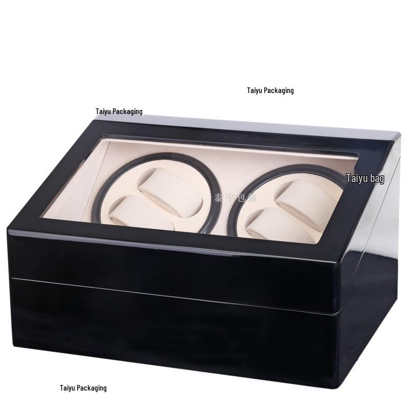 Painted Shaker Automatic Watch Winder and Storage Box for 10 Watches