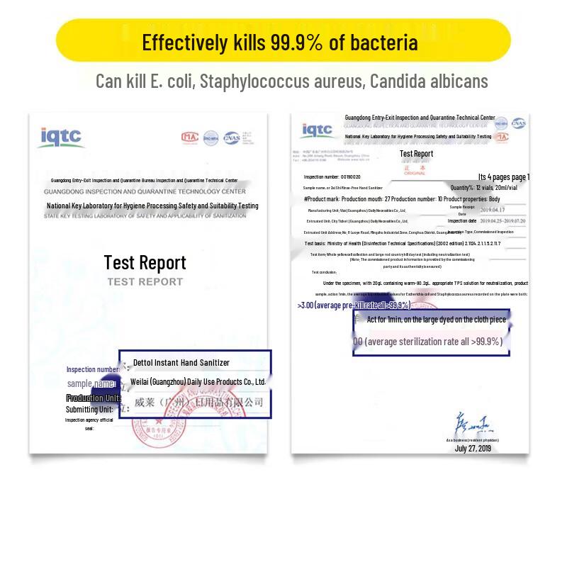 Walch Antibacterial No-Rinse Hand Sanitizer