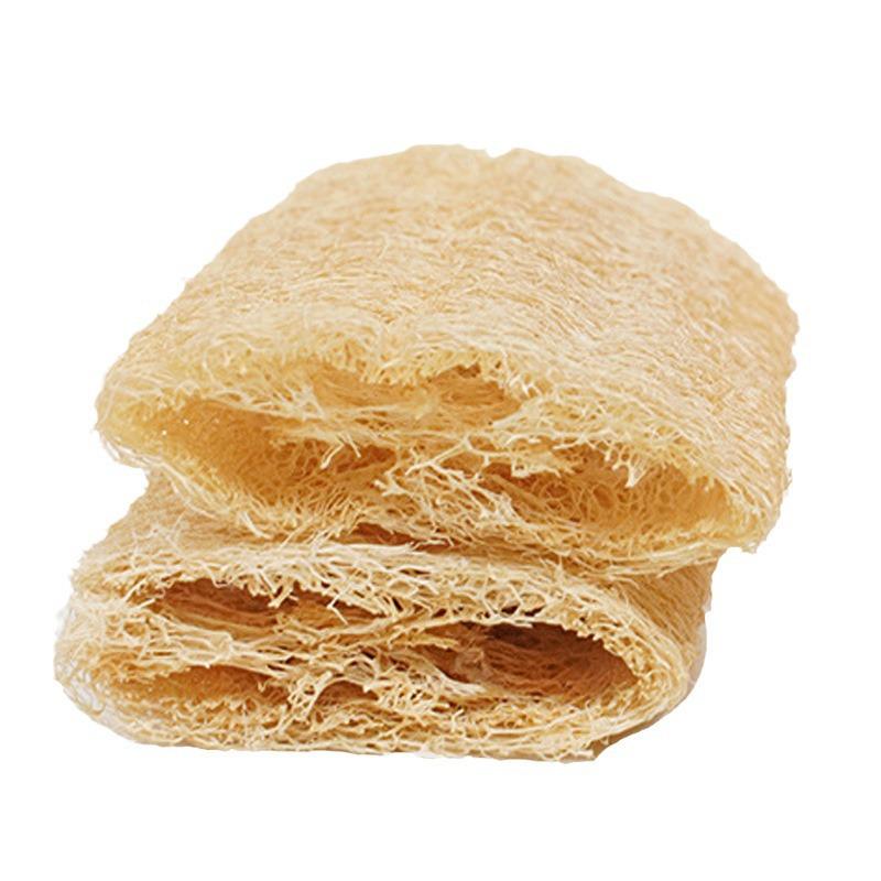 Natural Luffa Brush: Multi-Purpose Dish Scrubber & Bathing Sponge with Massage & Water Absorption Features