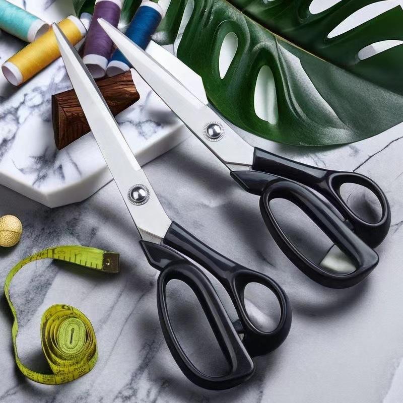 10 Inch Stainless Steel Tailor'S Scissors For Fabric Professional Sewing Tool Garment Scissors Durable