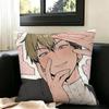 Zenin Naoya  Pillow Case Square Double-Sided Sofa Cushion Cover Bedroom Bedside Pillow