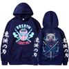 Anime Demon Slayer Hoodie Kimetsu No Yaiba Kamado Tanjirou Hooded Sweatshirt Men Women Cotton Pullover Oversized Streetwear