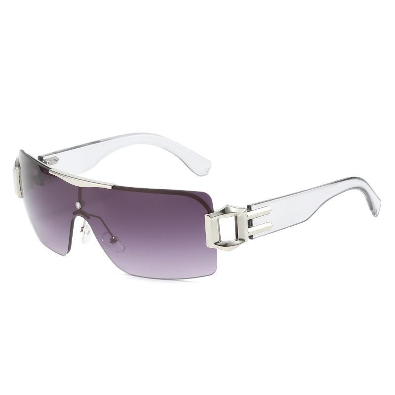 Fashion Punk  Sunglasses For Women Men Trendy Wrap Around Sun Glasses Shades Eyewear Uv400 Goggles
