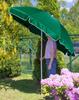 GARTENSCHIRM Strandschirm für Balkon Terrasse ARMANIZED mit Rüsche 240 cm
