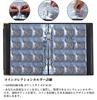 PAKESI Coin File, Coin Album, Holds 240 Coins, 4*4cm Pockets, Perfect for Commemorative Coins, Antique Coins, and Coin Collections