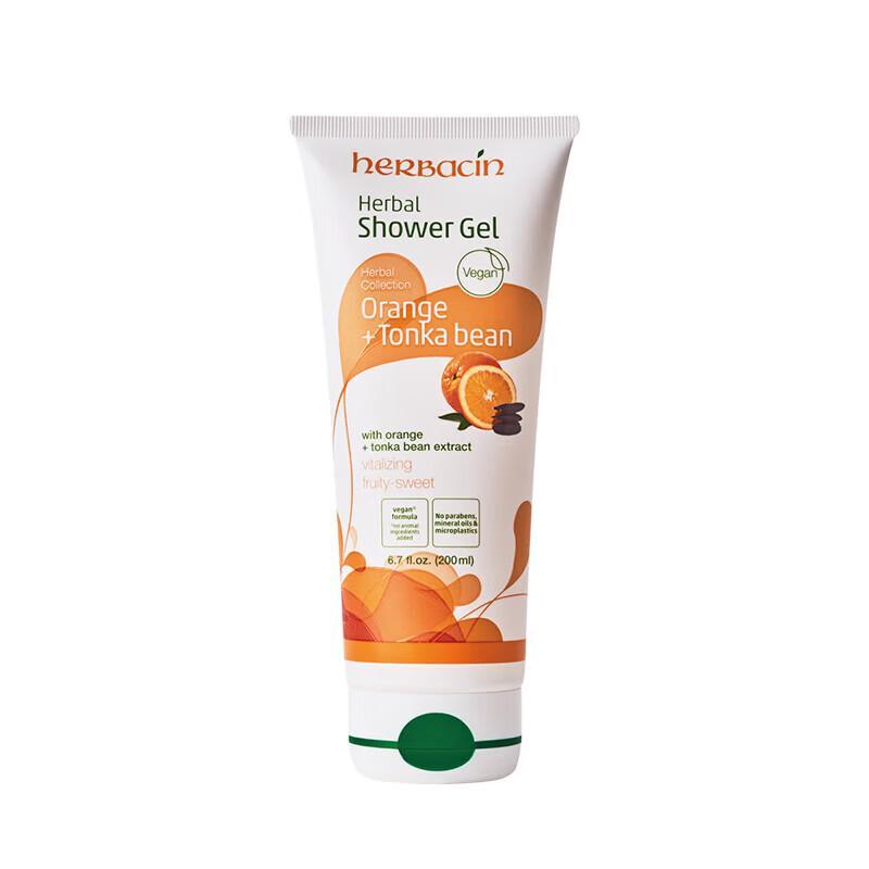 Herbacin Orange Tonka Bean Shower Gel