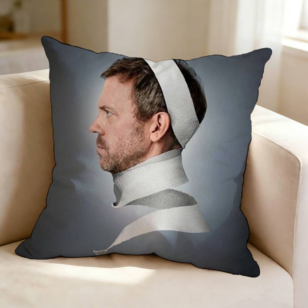 The American TV Series HHouse MMD Square DoubleSided printed Pillow Case Bedroom Bedside Pillow Sofa Cushion Cover