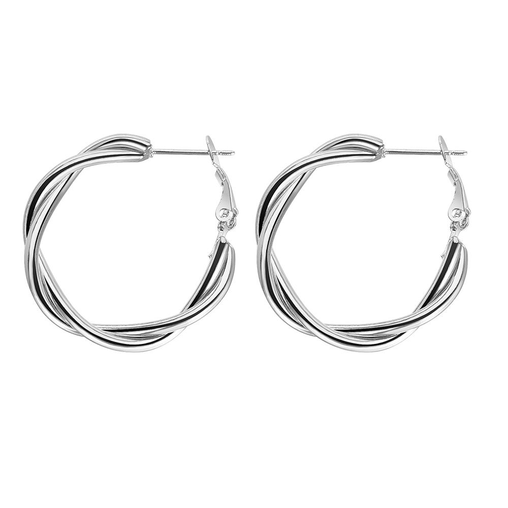 

Элегантные роскошные женские серьги с геометрическим рисунком, универсальные БОЛЬШИЕ СЕРЬГИ-КУЛОНЫ для ночного клуба серебряный