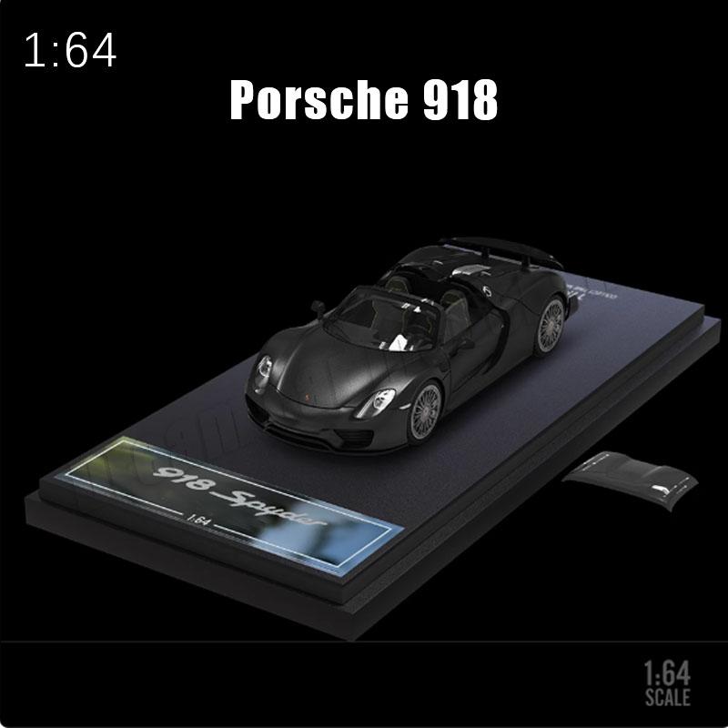 1:64 Porsche 918 Legierung Auto Modell Sammlerstück Boutique Modell Weihnachtsgeschenk