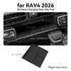 L/RHD For Toyato Rav4 RAV 4 2026 2027 TPE Rubber Cup Holder Center Console Storage Box Tray Tidying Wireless Pad  Accessories