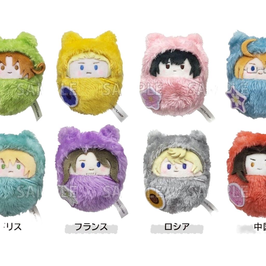 Anime Hetalia Axis Powers Mini Pluszowa Lalka Alfred F. Jones Ivan Braginsky Cosplay Pluszowa Zabawka Z Pudełkiem