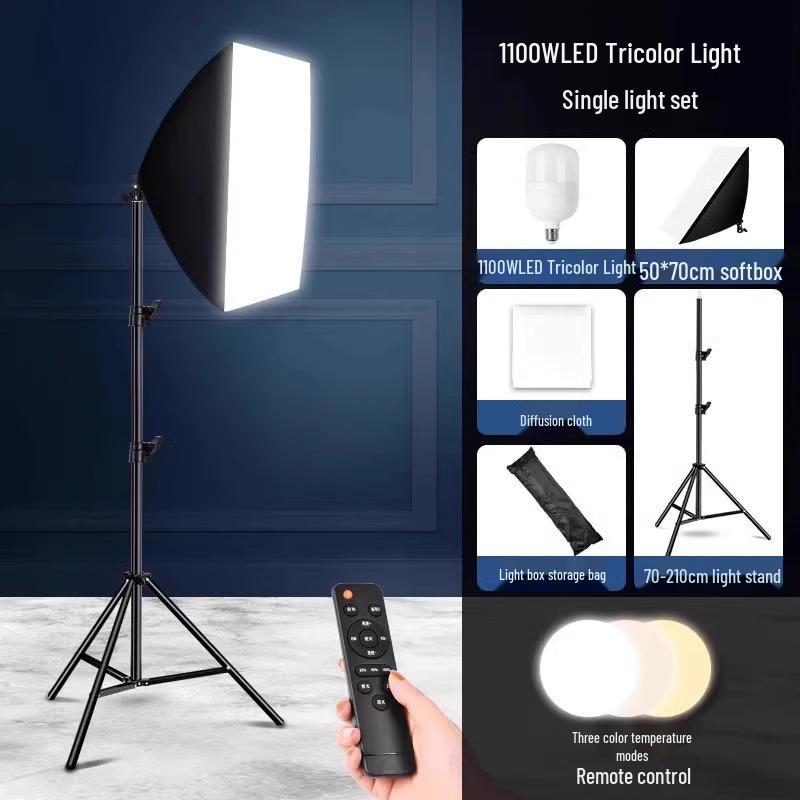 5070 Softbox Lighting Kit for Photography & Video Broadcasting: Indoor Portrait & Clothing Shooting