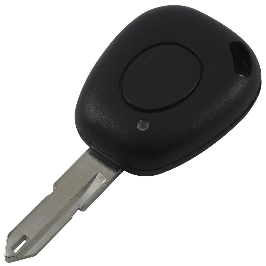 Jingyuqin 1 Taste Autoschlüsselanhänger Fernbedienung Schale Abdeckung Gehäuse Unbearbeiteter Schlüsselbart Styling Für Renault Megane Scenic Laguna Espace Clio