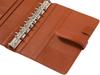 Franklin Planner Calm Soft Leather Binder 30mm Brown Classic Size 65623