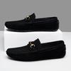 Fashion Fast Delivery Office Loafers Genuine Leather Men Casual Shoe Dress Business Slip on Footwear Breathable Moccasins Driving Shoes