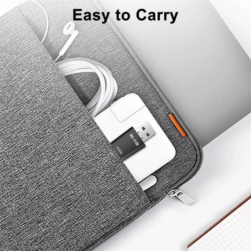 Ax900 900Mbps Usb Wifi Bluetooth Adapter Dual Band 2.4G/5Ghz Wifi 6 Usb Adapter 900Mbps Wifi Adapter For Laptop Windows 7 10 11