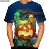 Nouveau T-shirt Homme Impression Nonne 3D Décontracté Col Rond Léger et Respirant Court