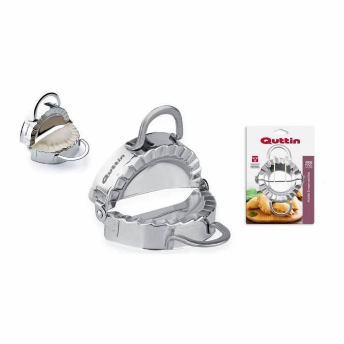 Moule pâtés en croûte - quttin - 9,5 cm - acier inoxydable - argenté - contemporain