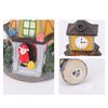 Christmas Village Decor Lighted Clock Tower Festive Ambiance