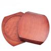 Cast Iron Barbecue Stove Insulated Wooden Tray Carbon Oven Anti Scalding Bottom Tray Thickened Wooden Tray and Cushion Plate