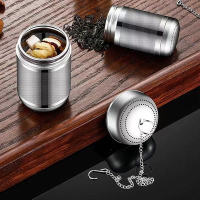 Tea Strainer Stainless Steel Tea Infuser Tea Leaves Spice Seasoning Ball Strainer Teapot Fine Mesh Coffee Filter Teaware