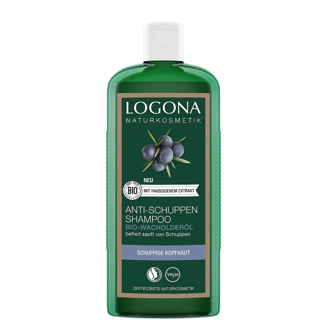 

БІО-Шампунь для сухої шкіри проти лупи Ялівець Logona 250 мл