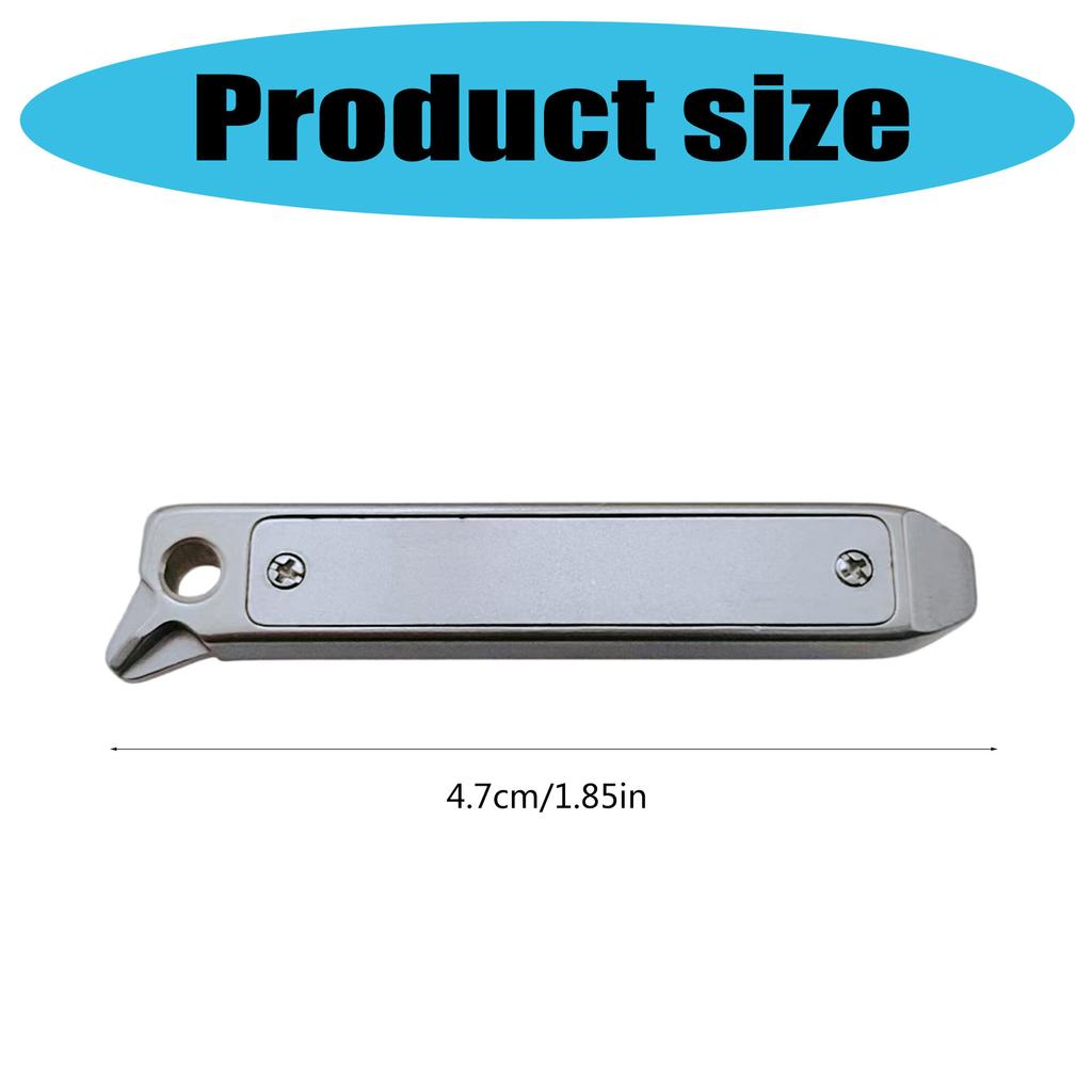 Antilost Phone Number Plate Multifunctional Keychain Screwdriver Phone Number Pendant Key Identifier for Women Men