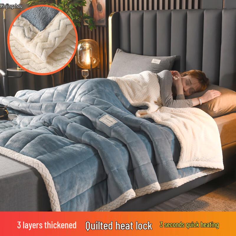 Thick Winter Warm Super Soft Flannel Blanket