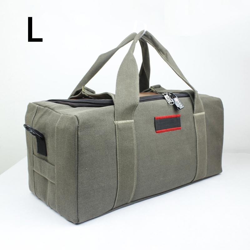 

SCIONE Large-capacity Short-distance Travel Bag for Men and Women s Fitness Travel Bag Thickened Wear-resistant Clothes Storage Bag L хакі