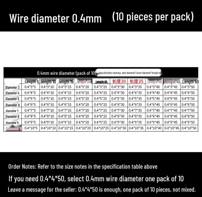 304 Stainless Steel Compression Spring