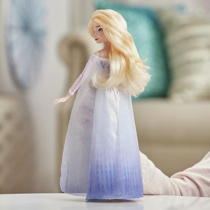 DISNEY LA REINE DES NEIGES - Poupée Elsa chantante Tenue de Reine - chante « Je te cherche » du film