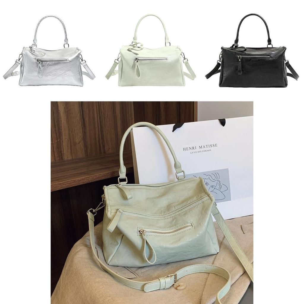 Minimalist Pu Women Shoulder Bag With Stitch Detail For Urban Style