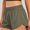 Neue atmungsaktive lockere Anti-Licht Yoga-Shorts Outdoor Freizeit Laufen Sportshorts Damen Fitness Hotpants