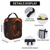 Ilias Topurias Lunch Bag  Leisure Lunch Box Outdoor Picnic Portable Insulated Tote Food Bags For Men Waterproof Cooler Bag