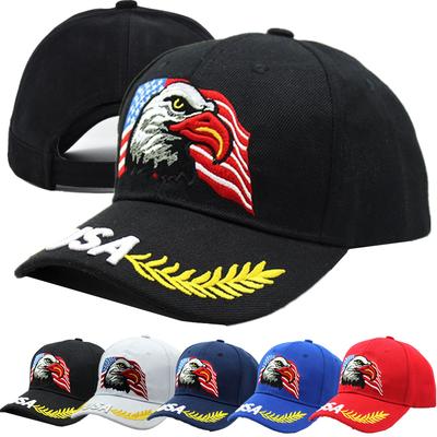 Gorąca Sprzedaż Czapka Baseballowa Unisex Czapka z Haftem 3D Orła USA Męska i Damska Czapka na Sporty Outdoorowe