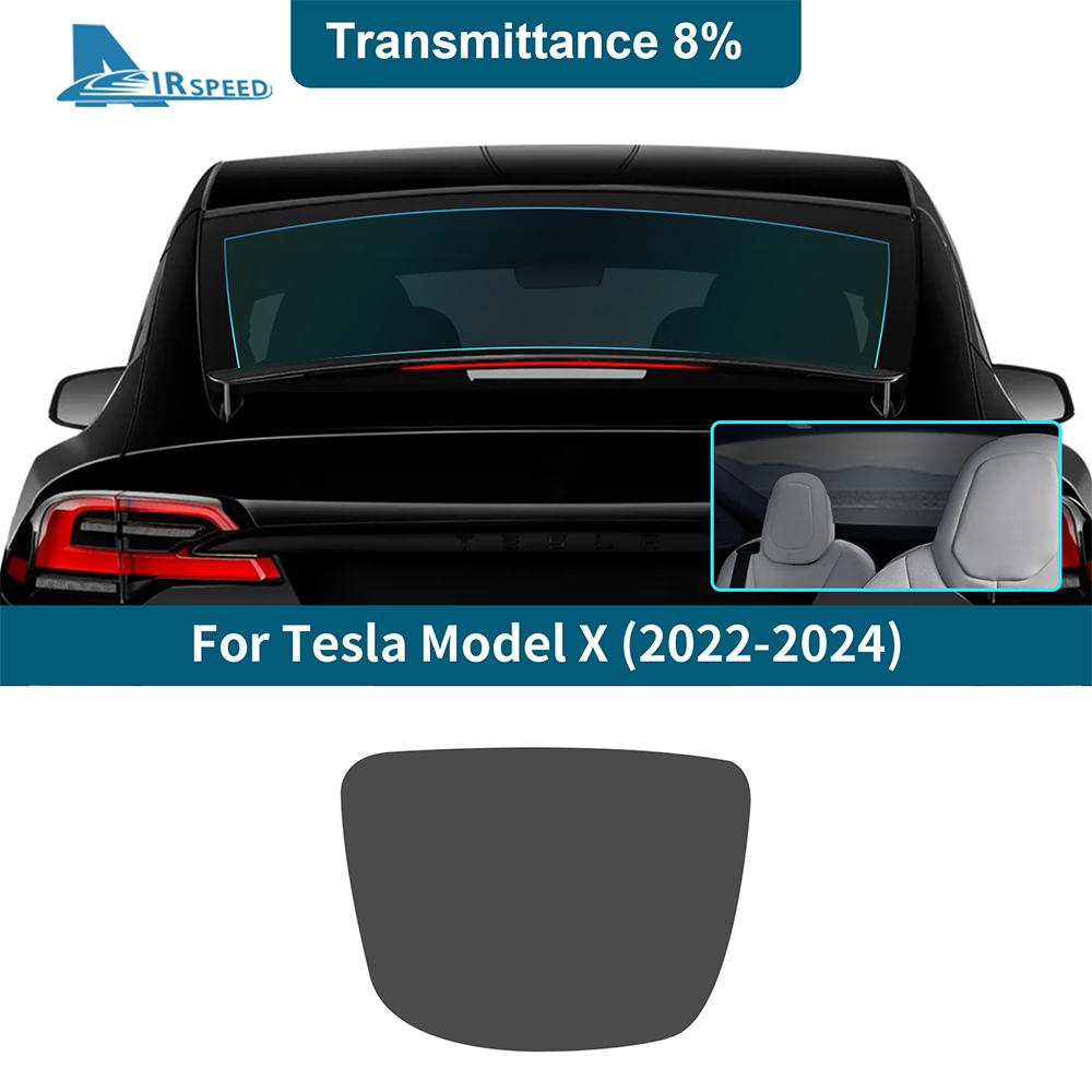 Solar UV Protector Summer Tint Film For Tesla Model X ModelX 2025 2025 2025 Car Front Rear Side Window Accessories