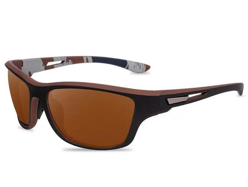 Gafas de Sol Deportivas para Hombre Uv400 Polarizadas Con Lentes de PC Para Viajes y Fiestas