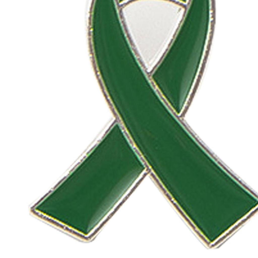 Green Small Size Breastpin Elegant Comfortable Feel Simple Fashionable Alloy Brooch Pin for Work Dating
