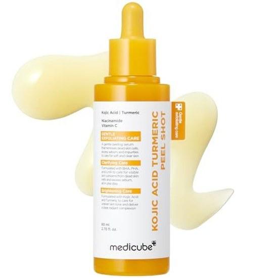 Medikube Koji Säure Vita Peeling Shot Große Kapazität Peeling Exfoliation Pflege Gommage Sommer Maßnahmen Mattheit Enthält KOJICAICD