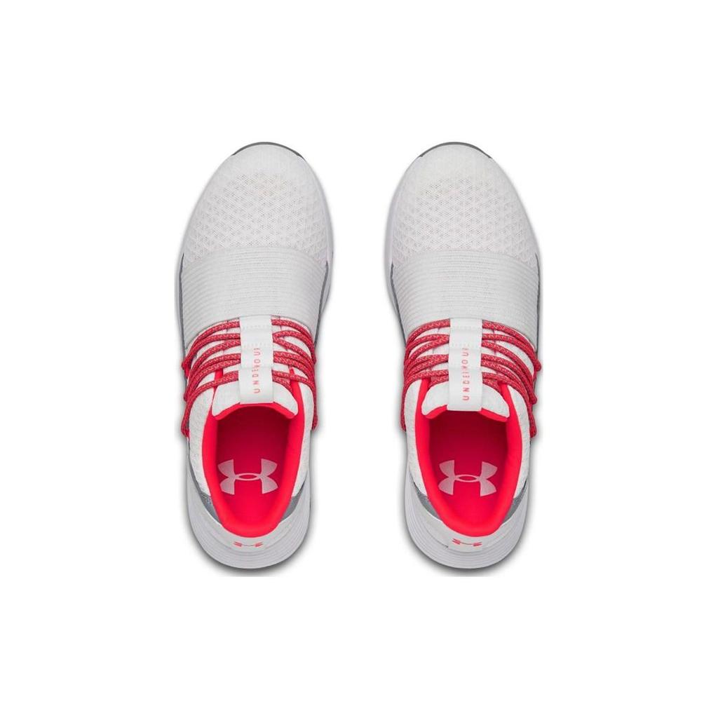 Under Armour Breathe Lace Comfortable Breathable Low-Top Training Shoes Women sneaker White 3019973-104