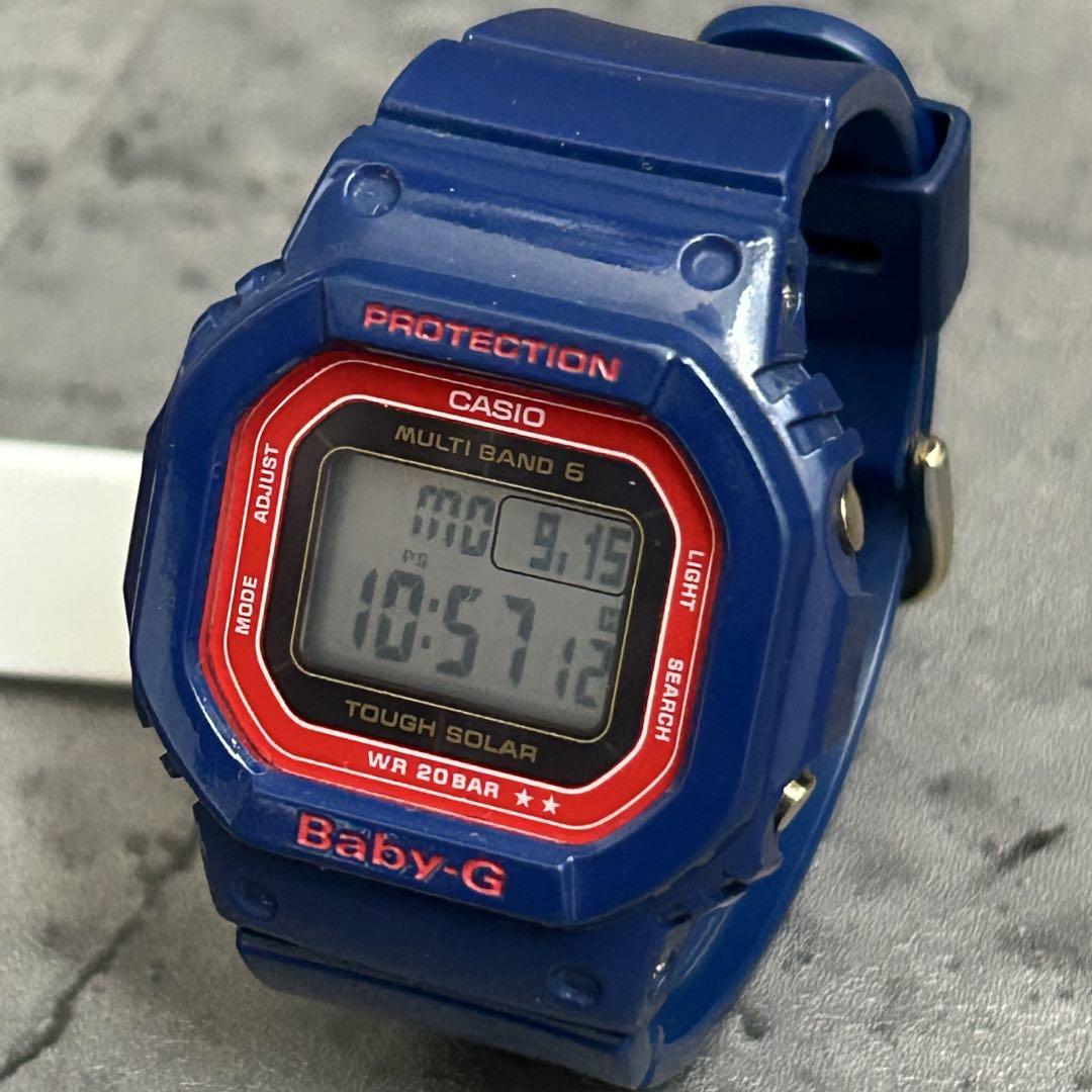 

[Б/У] CASIO BABY-G Юбилейные Радиоуправляемые Солнечные Часы для Женщин