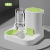 Automatic Pet Feeder Waterer Combo Cats Large Capacity Plastic Food Bowl Drinking Fountain Integrated
