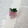 Summer Fruit Hair Clips: Cherry, Strawberry, Grape Claw Clips - Cute & Sweet Accessories