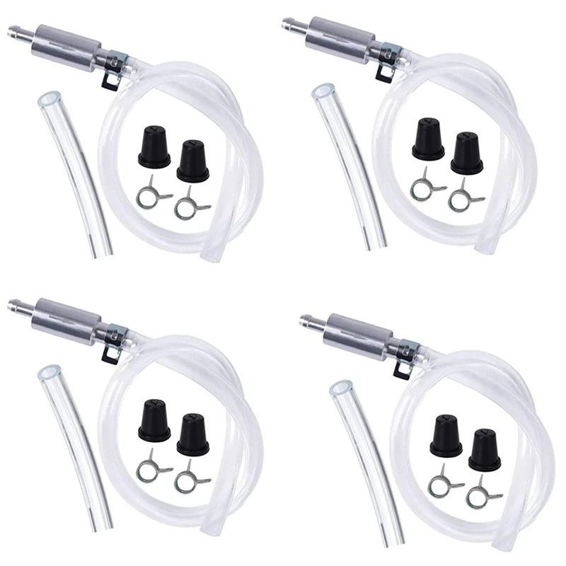 

Brake Bleeder Hose For Car For Motorcycle Clutch, Brake Bleeder Kit With One Way Check Valve Tube 4 PCS как