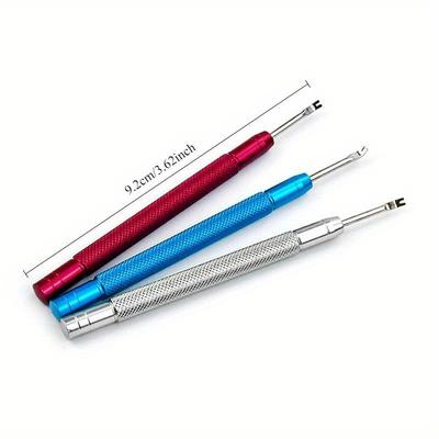 2Pcs Watch Hands Remover Manual Watch Hand Needle Removal Lifting Tool Alloy Steel Watch Repair Tool Accessories for Watchmaker