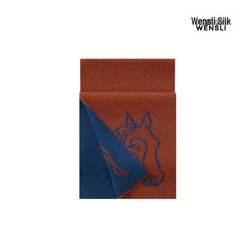 WENSLI Golden Horse Jade Hall Cashmere Scarf & Shawl