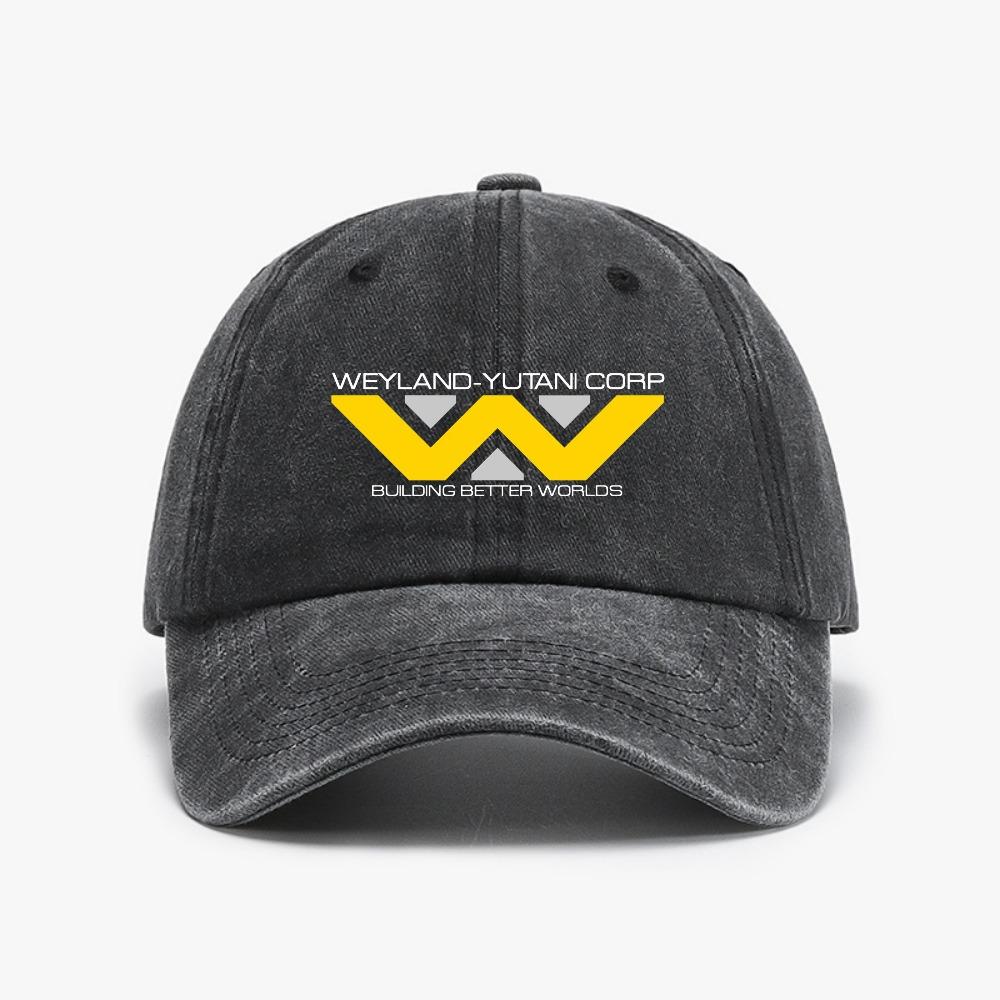 Fashion USCSS Nostromo Hat Alien USS Sulaco Colonial Marines Baseball Cap Breathable Distressed Washed Hats Adjustable