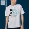 Li-Ning Wade Series Printed Round Neck Short Sleeve T-Shirt Men Tops White AHSR233-2